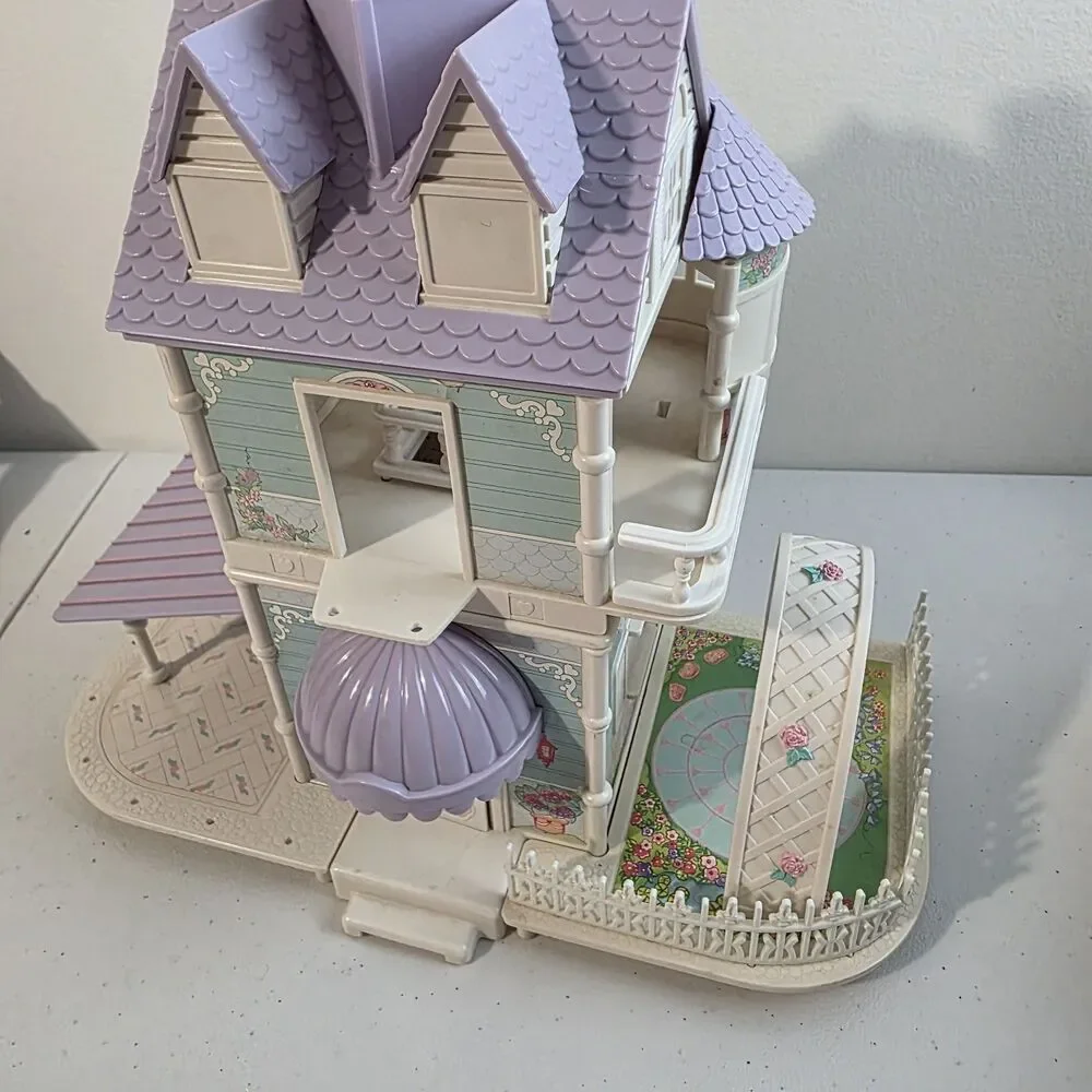 Fisher Price Precious Places Baby's Nursery Cottage 1988 Vintage Vtg Read